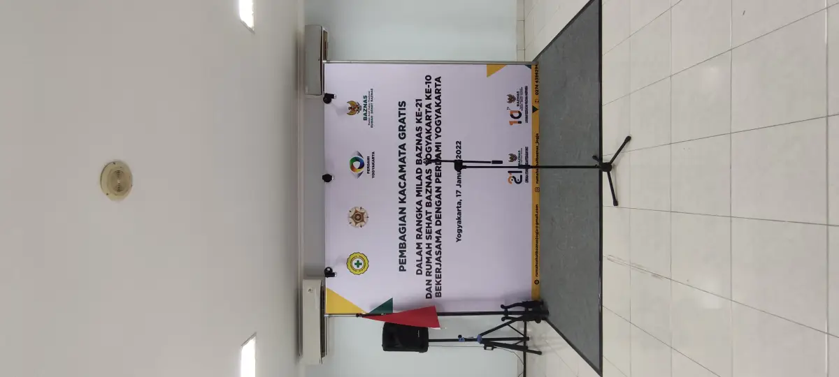 RUMAH SAKIT BAZNAS (BACKDROP) - Project Gallery Image