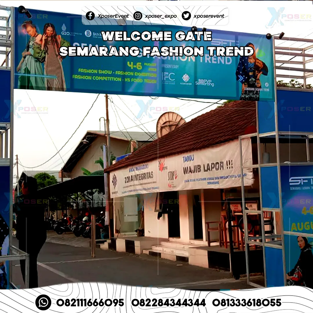 WELCOME GATE SEMARANG FASHION TREND