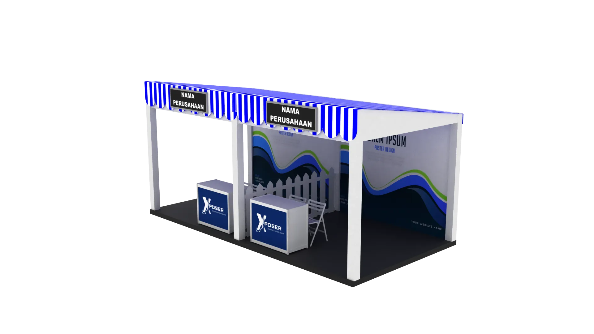 Stand Standar Outdoor